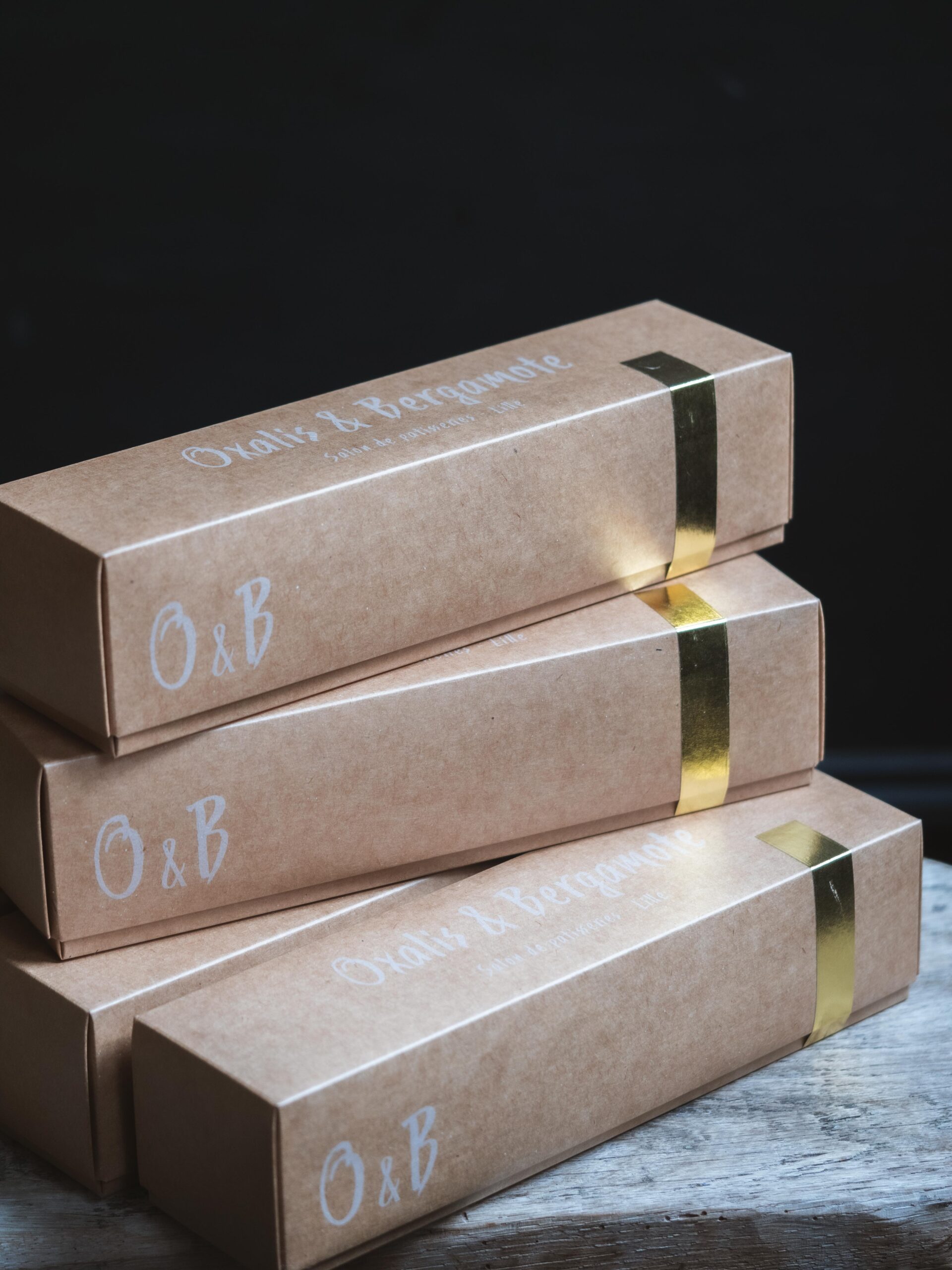 Etui de biscuits Noël - oxalis et bergamote